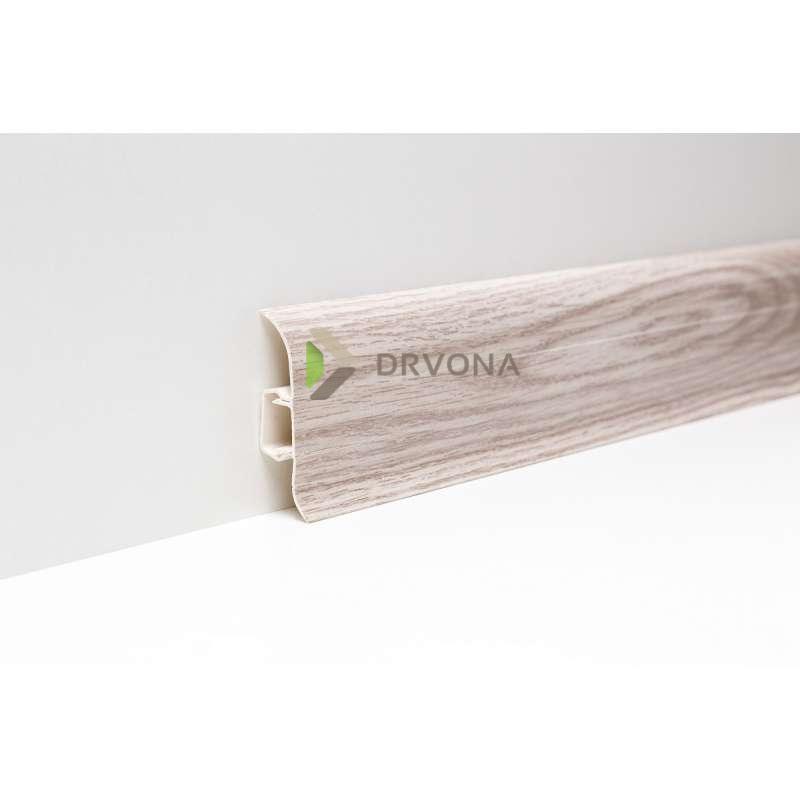 PVC LETVICA ZA LAMINAT P158 HRAST BELFAST 2,5m