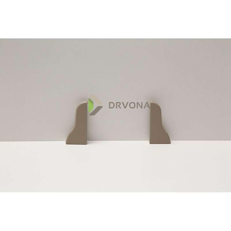 PVC ZAVRŠETAK D/L ZA LETVICE FOEI SIVI STFA104 712077
