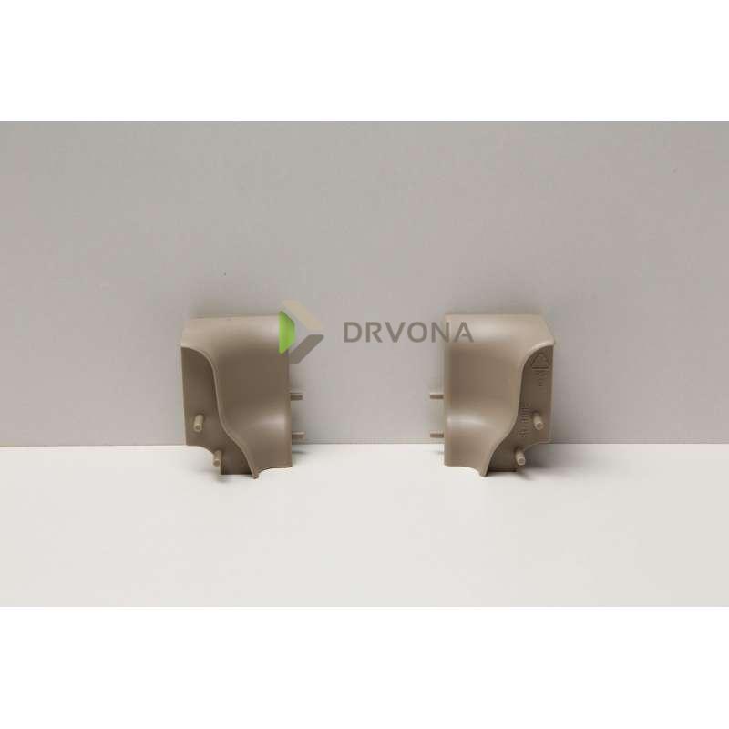 PVC KUT UNUTARNJI ZA LETVICE FOEI SIVI STFA104 712069