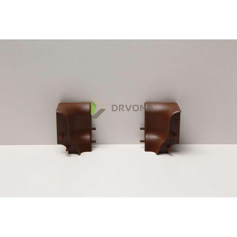 PVC KUT UNUTARNJI ZA LETVICE FOEI MERBAU / ORAH STMA80 708533