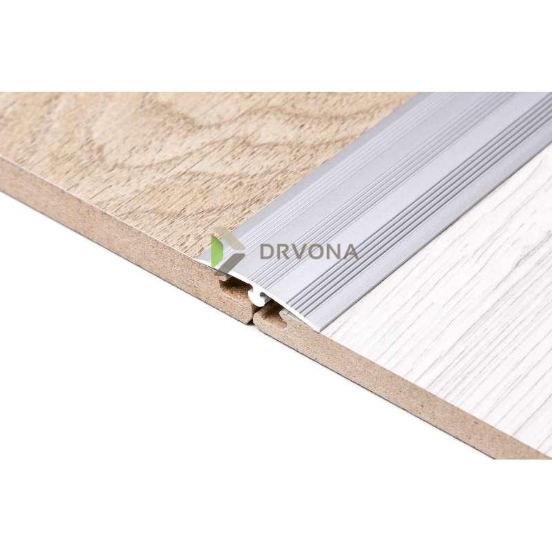 ALU PROFIL SM1/DOWEL-FIX 1 270/SREBRNI PRIJELAZNI ZAOBLJENI 30mm