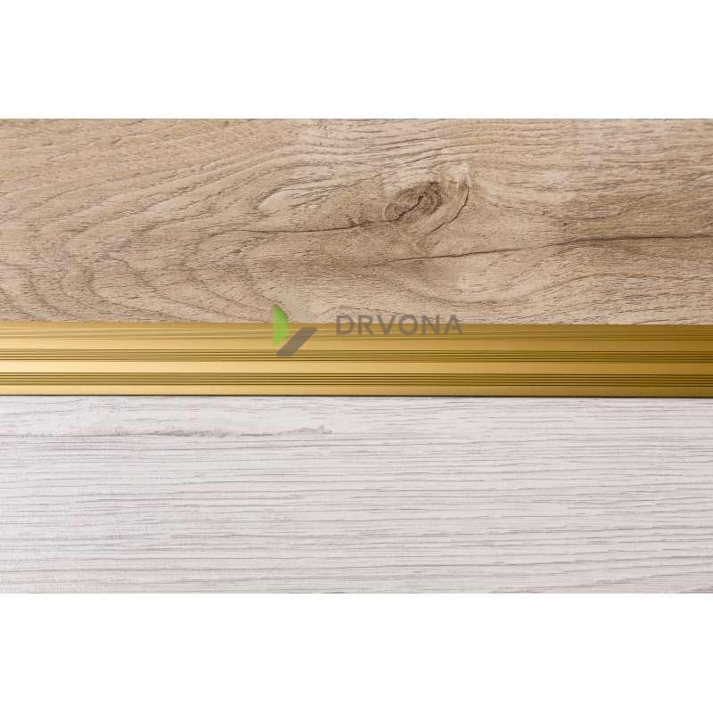 ALU PROFIL SM1/DOWEL-FIX 1 270/ZLATNI PRIJELAZNI ZAOBLJENI 30mm