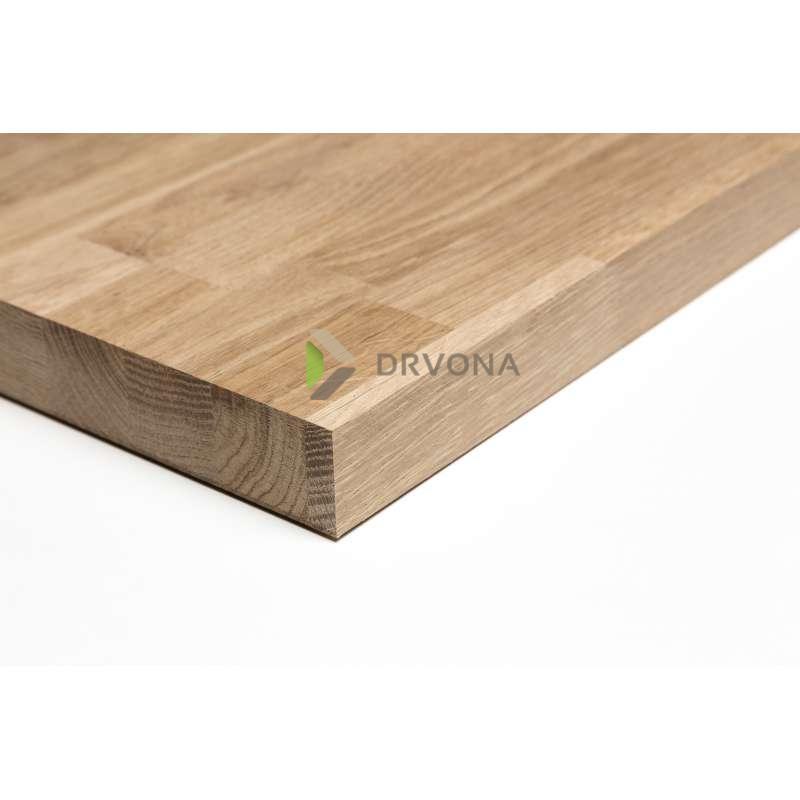 LJEPLJENA PLOČA HRAST 40mm A/B 650/4100