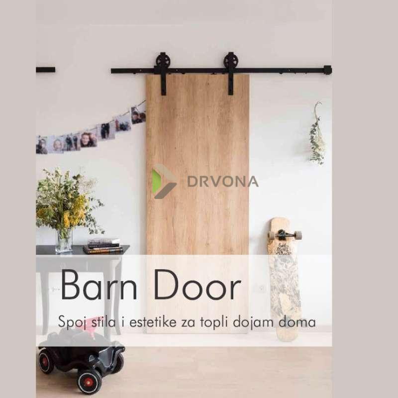 BARN DOOR SET ZA DRVENA VRATA 69007