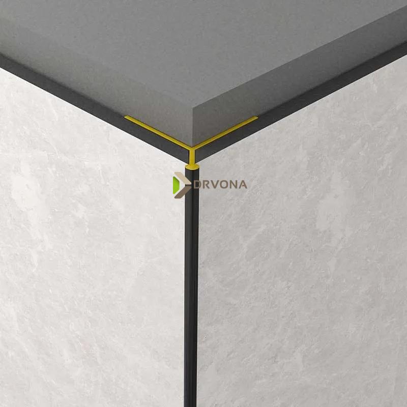 VANJSKI PROFIL A KUT 45 ROCKO BIJELI 2800mm