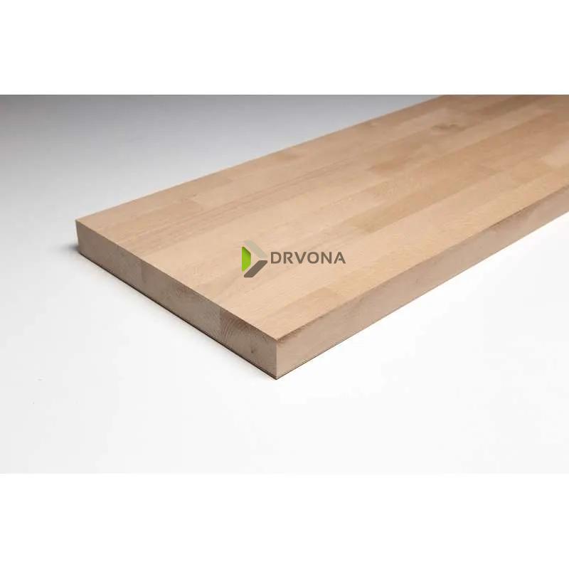 LIJEPLJENA PLOČA BUKVA 40mm A/B 850/4100