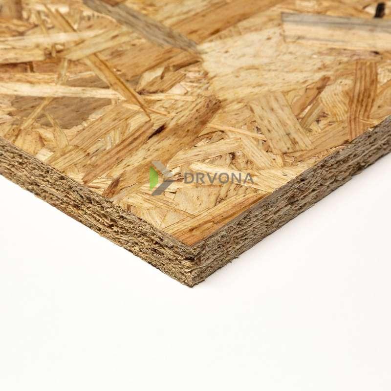OSB 3 PLOČA 22mm 125/250 RAVAN RUB 3,125m2