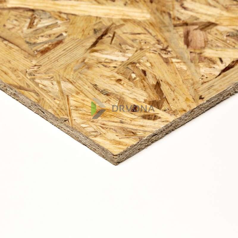 OSB 3 PLOČA 9mm 125/250 RAVAN RUB 3,125m2