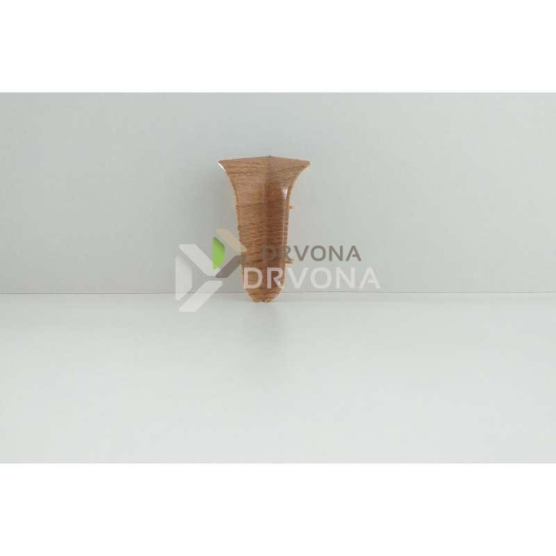 PVC KUT UNUTARNJI ZA LETVICU P151 HRAST
