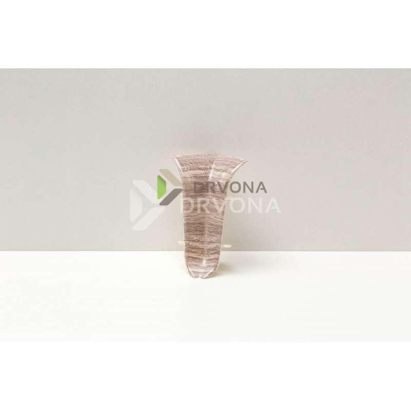 PVC KUT UNUTARNJI ZA LETVICU P157 HRAST SARDINIA