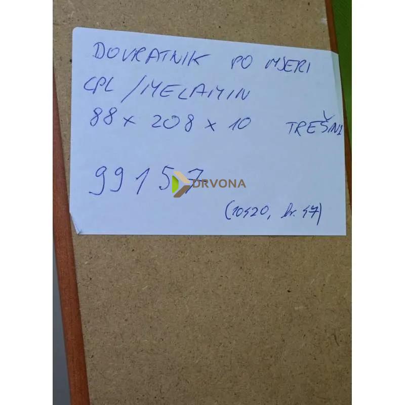 DOVRATNIK PO MJERI VRATA PO NARUDŽBI UNUTARNJA 0025 ZEN 88x211x15 PROLAZ KOCKASTI